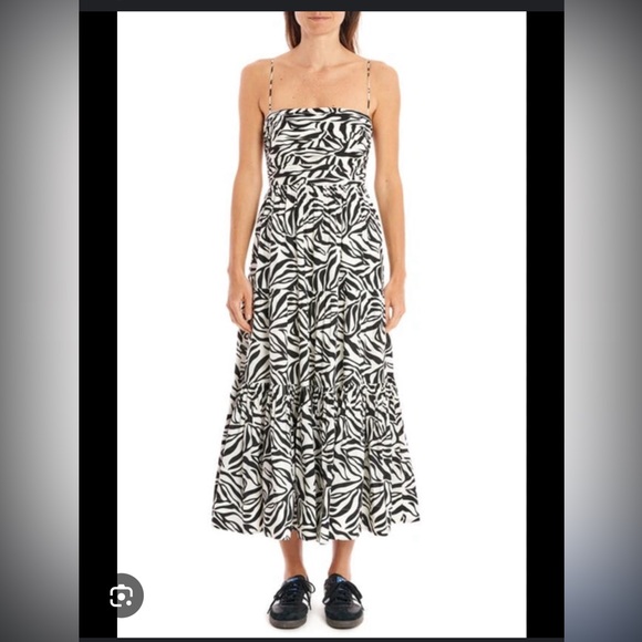 La Ligne Sofia dress in zebra print size medium - Picture 2 of 12